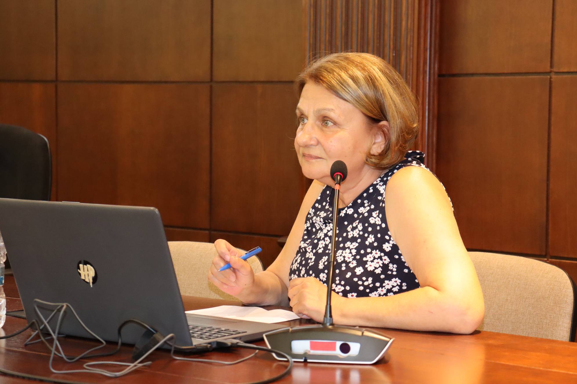  Екатерина Милиславова - специалист от фирмата-изпълнител на ПИРО 